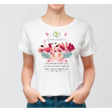 Imagem de T-Shirt Camiseta Profissão, Farmacêutica - Innovari