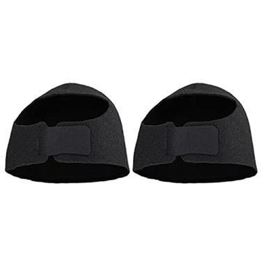 Imagem de Wemay Almofadas de calcanhar de 1 par Protetores de Fascite Plantar Calcanhar Almofadas de Silicone Almofadas de Calcanhar Copos de Calcanhar Suporte Respirável Ajustável para Calcanhar de Aquiles sec