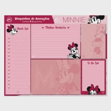 Imagem de Bloco De Anotaçoes Minnie - Kit Com 5 Blocos - DAC