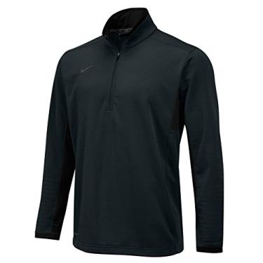 Imagem de NIKE Textured 1/2 Zip Top - Black - Small
