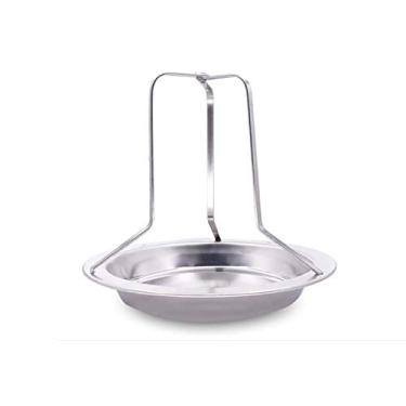 Imagem de Assadeira de Frango Assado Assadeira Aço Inoxidável Portátil Churrasqueira de Acampamento