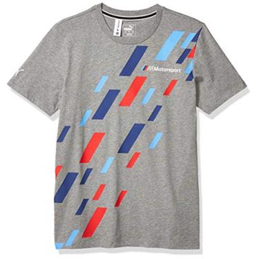 Imagem de PUMA Camiseta masculina BMW MMS Motorsport, Medium Gray Heather, Small