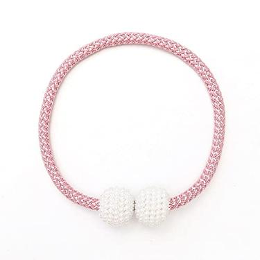 Imagem de Cinta de cortina sem montagem de cortina perfurada alça magnética fivela de cortina prendedores de cortina suportes de cortina, T1,2 PCS