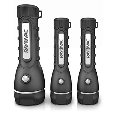 Imagem de Lanterna de LED 2AA 3 com pilhas Rayovac Value Bright, BRSLED3PK-BTPA, Pacote com 3