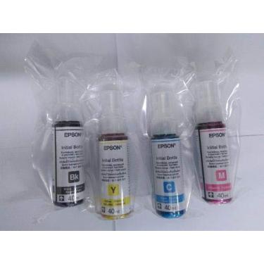 Imagem de Kit Refil Tinta Epson T664 L120 /l380 Original 4 Cores