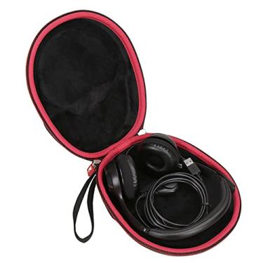 Imagem de Mchoi Capa rígida compatível com fone de ouvido Logitech H390 / Logitech Zone 301 com fio, somente capa
