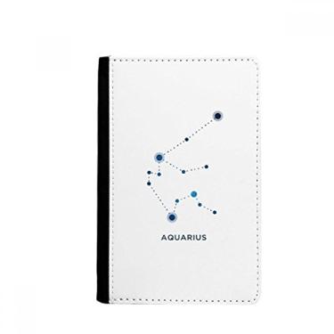Imagem de Porta-passaporte Aquarius signo constelação do zodíaco Notecase Burse capa carteira porta-cartão, Multicolor