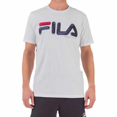 Imagem de Camiseta Masculina Fila mc Tennis Club Branco - F11TN0