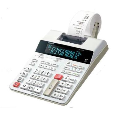 Imagem de Calculadora De Impressão Casio Fr-2650Rc-B-Dc Bivolt Bicolor 2 Lps