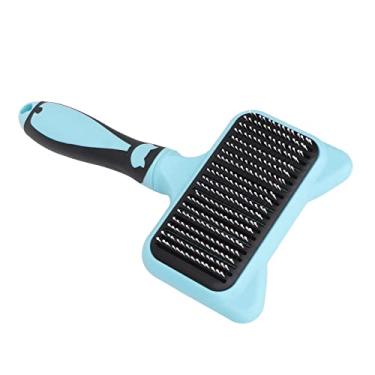 Imagem de Escova de Limpeza para Gatos, Escova Compacta Autolimpante para Gatos para Limpeza de Gatos (Azul)