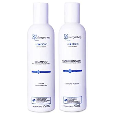 Imagem de Shampoo e Condicionador Hipoalergênico Alergoshop Uso Diário