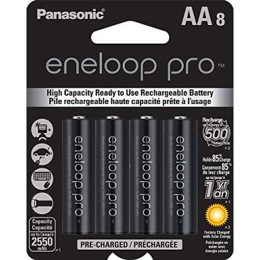 Imagem de Pilha AA recarregável Panasonic Eneloop Pro 2550mAh - cartela com 8 unidades