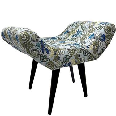 Imagem de Puff Decorativo Elegance Jacquard Arabesco