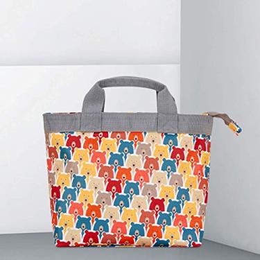 Imagem de Mochila multifuncional para troca de fraldas para bebês, mochila multifuncional portátil para fraldas. Mochila multifuncional para mamãe e papai.