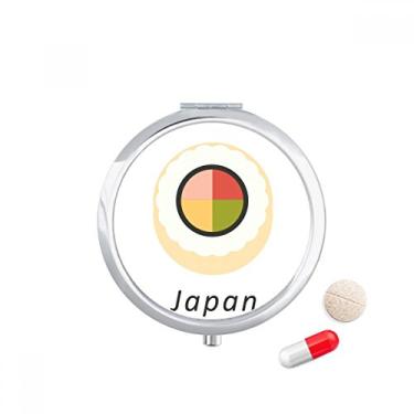 Imagem de Porta-comprimidos tradicionais japoneses Maki para sushi, caixa de armazenamento de remédios