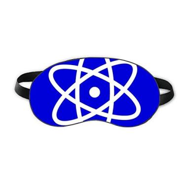 Imagem de Pacote Blue Square Warning Mark Sleep Eye Shield Soft Night Vlindfold Shade Cover