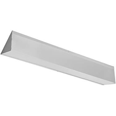 Imagem de Plafon Arandela de Sobrepor Led Cordoba de 9W - 66X13 cm Frisado 3D - 6500K - Bivolt - Luz Branca - Efeito 3D, TUALUX, Medio