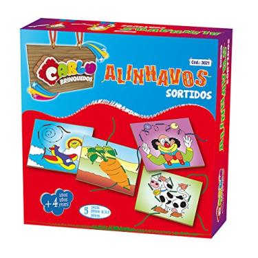 Carlu Brinquedos - Maleta Alfabetização Jogo Educativo, 4+ Anos,  Multicolorido, 1108