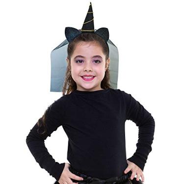 Imagem de Acessorio Halloween Tam U Tiara Unicornio Das Trevas 01 Un.