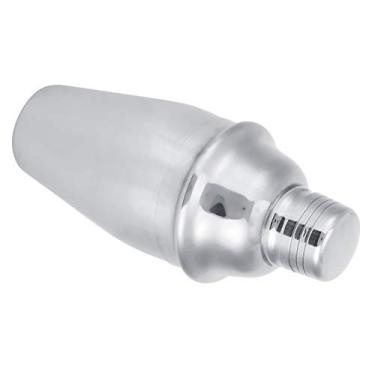 Imagem de Coqueteleira de base côncava, material antiderrapante de grau alimentício, ferramentas para barman, para bar (aço inoxidável 304 350 ml)