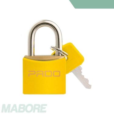 Imagem de Cadeado Amarelo SM LT-40mm Pado