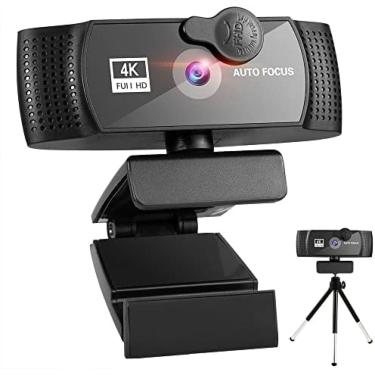 Imagem de Webcam 4K 8K 1080P 2K Full HD, Web Cam USB, Com Microfone E Foco Automático, Câmera Web Para PC Computador Laptop, Web Câmara Webcamera Webcams,4k,Freedom76