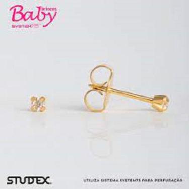 Imagem de Brinco Studex System 75 Baby Tiffany Cristal 2Mm - Cod 133