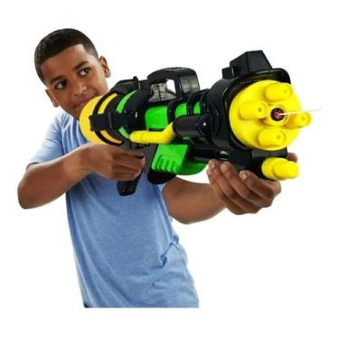 Arminha Pistola Arma Lança Água Brinquedo Water Gun Grande - R$ 38,9