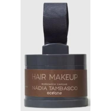 Imagem de Maquiagem Capilar Hair Makeup Nadia Tambasco 4g (Castanho)