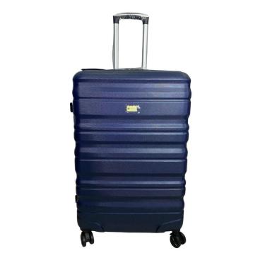 Imagem de Mala de Viagem Hinza Azul 35x20x54cm 2,5kg Rodas Duplas 360º
