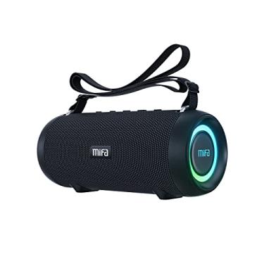 Imagem de MIFA A90 Caixas de Som Portáteis Bluetooth, Alto-falante Bluetooth portátil IPX7 à prova d'água, 60W Bass, Emparelhamento estéreo sem fio, Mic embutido, Suporte Micro SD, USB, AUX-in, USB-C Charing