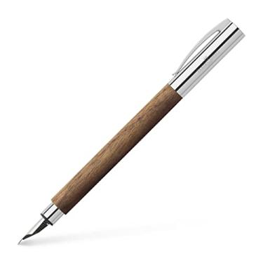 Imagem de Faber- Castell Ambition Caneta tinteiro de madeira de nogueira m