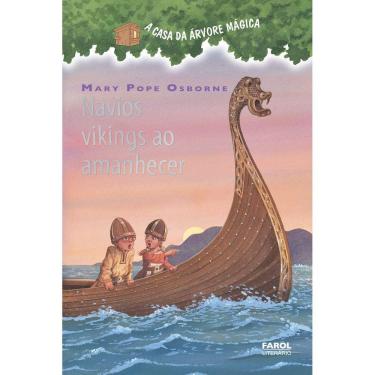 Imagem de A Casa Da Árvore Mágica - 15 - Navios Vikings Ao Amanhecer