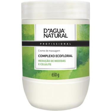 Imagem de Creme De Massagem Anticelulite Ecofloral 650G Dágua Natural - D'água N