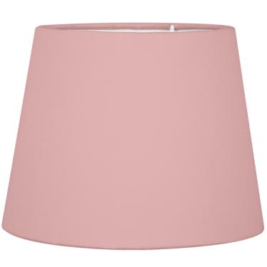 Imagem de C pula De Abajur Tecido Rosa 20x16cm