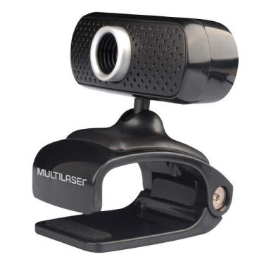 Imagem de Webcam 480P Plug & Play Usb Campo De Visão 100 Graus Multilaser