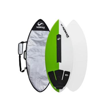 Imagem de Prancha De Skimboard Profissional 1,32 Verde + Capa