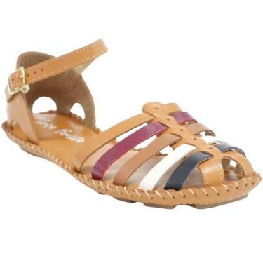 Imagem de Sandalia Rasteira Moca Bonita 4031