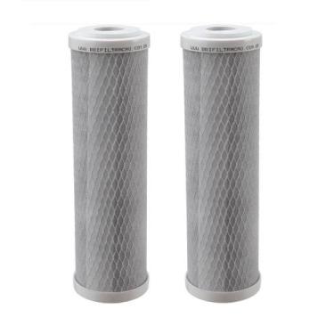 Imagem de 2 Refil Filtro Carvão Ativado Carbon Block 9.3/4 Encaixe - BBI