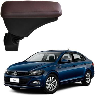 Imagem de Encosto De Braço Apoio Vw Volkswagen Virtus Descanso Porta Objetos - A
