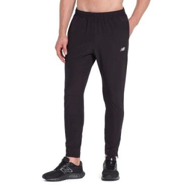 Imagem de Calça Masculina New Balance Jogging Accelerate Preto, Preto, GG