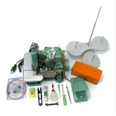 Imagem de Overloque 3 fios  Semi Industrial Costura e Corta-220v - Fox, Verde, G