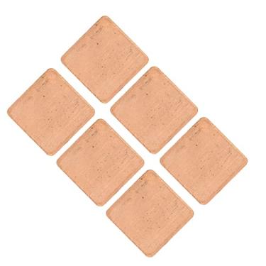Imagem de Yctze 100 Peças Almofada de Dissipador de Calor de Cobre de 20 Mm, Kit Térmico de Calço de Cobre Puro para Chip IC de Laptop de Mesa, Placa Gráfica, CPU, VGA, RAM, VRAM, SSD M.2