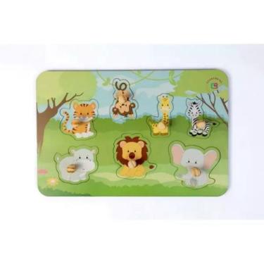 Imagem de Jogo de Encaixe Safari - Edukabrink