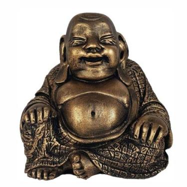 Imagem de Imagem Buda Chinês Da Fortuna Sorte Budismo Grande Cor Ouro - Shop Eve