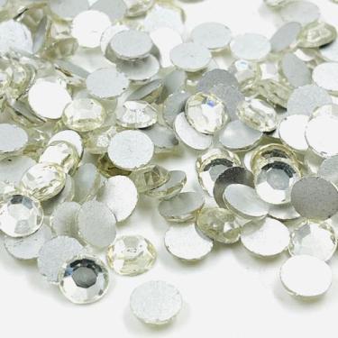 Imagem de Chaton Diamante Redondo 7mm Cristal 100pçs 30g Artesanato - Macall