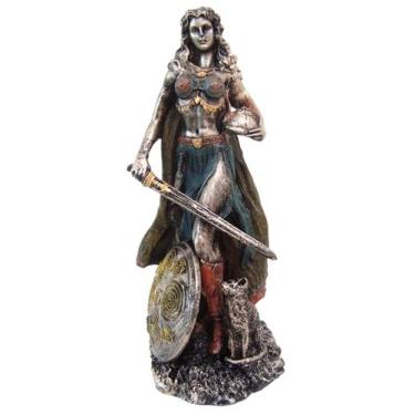 Imagem de Estatueta Freya Deusa Do Amor E Da Fertilidade Em Resina - Hp Decor
