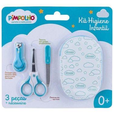 Imagem de Kit Cuidados Higiene Menicure Para Bebê Necessaire Pimpolho - anjo da 