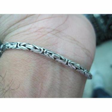 Imagem de Pulseira Masculina De Bali P. Peruano Em Prata 925 - DG Presentes