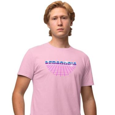 Imagem de Camisa Camiseta Masculina Estampada Pedagogia Retro 100% Algodão Fio 3